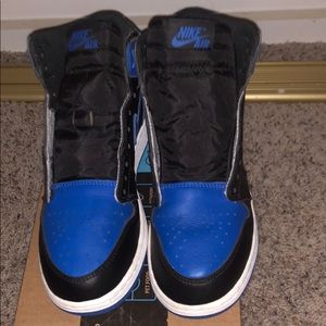 Jordan 1 Men’s 2017 Royal Basketball Shoes.